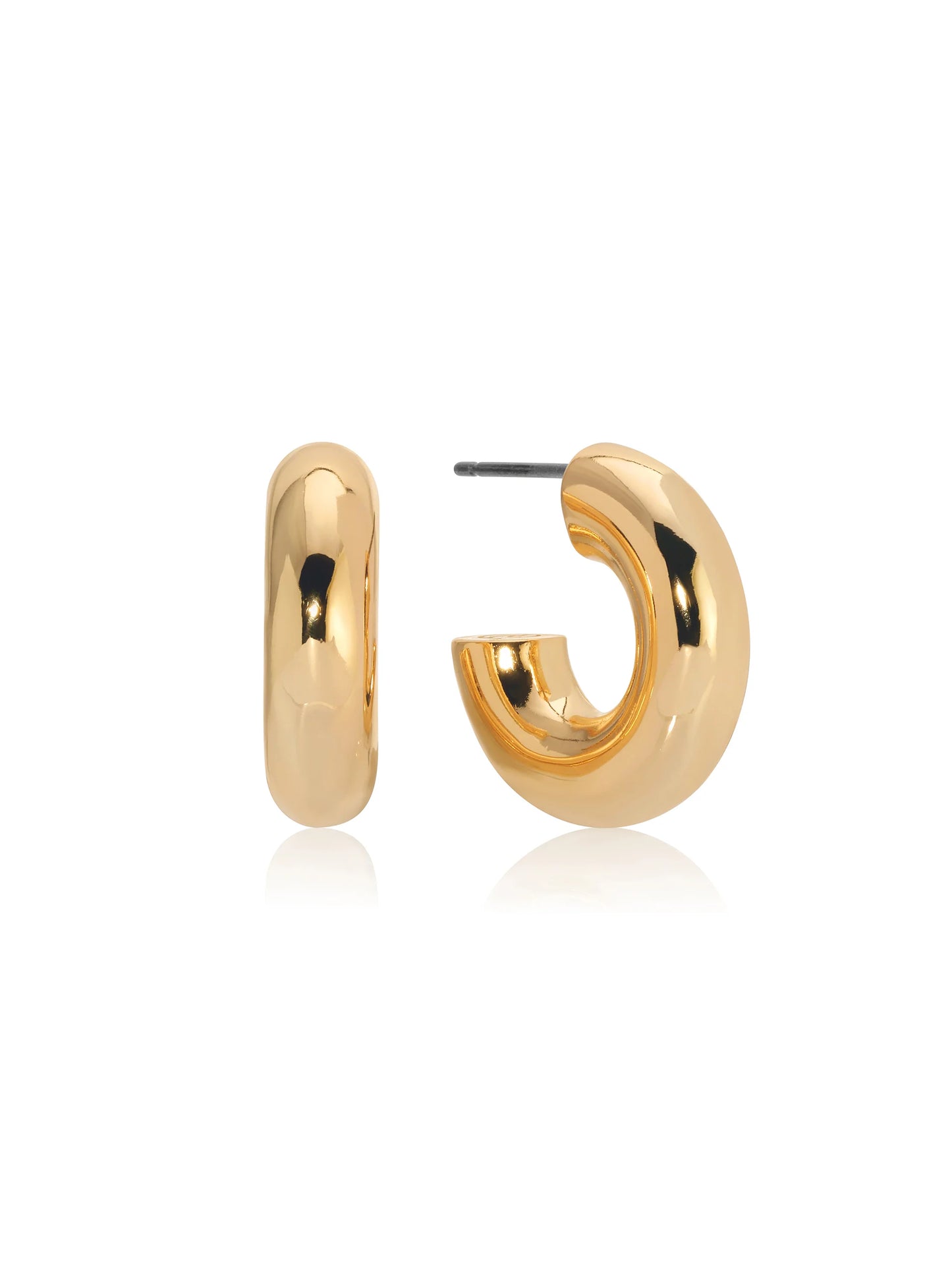 MINI CLASSIC HOOPS GOLD