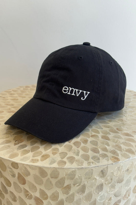 BLACK ENVY BASEBALL CAP