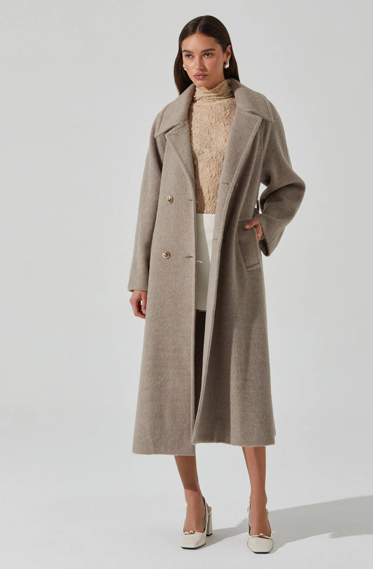 SEELEY DOUBLE BREASTED COAT