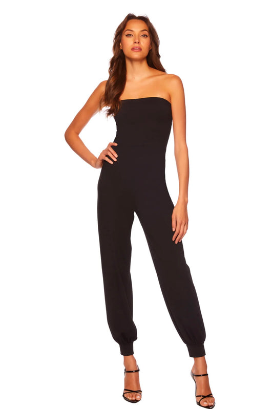 CUFFED ANKLE JUMPSUIT