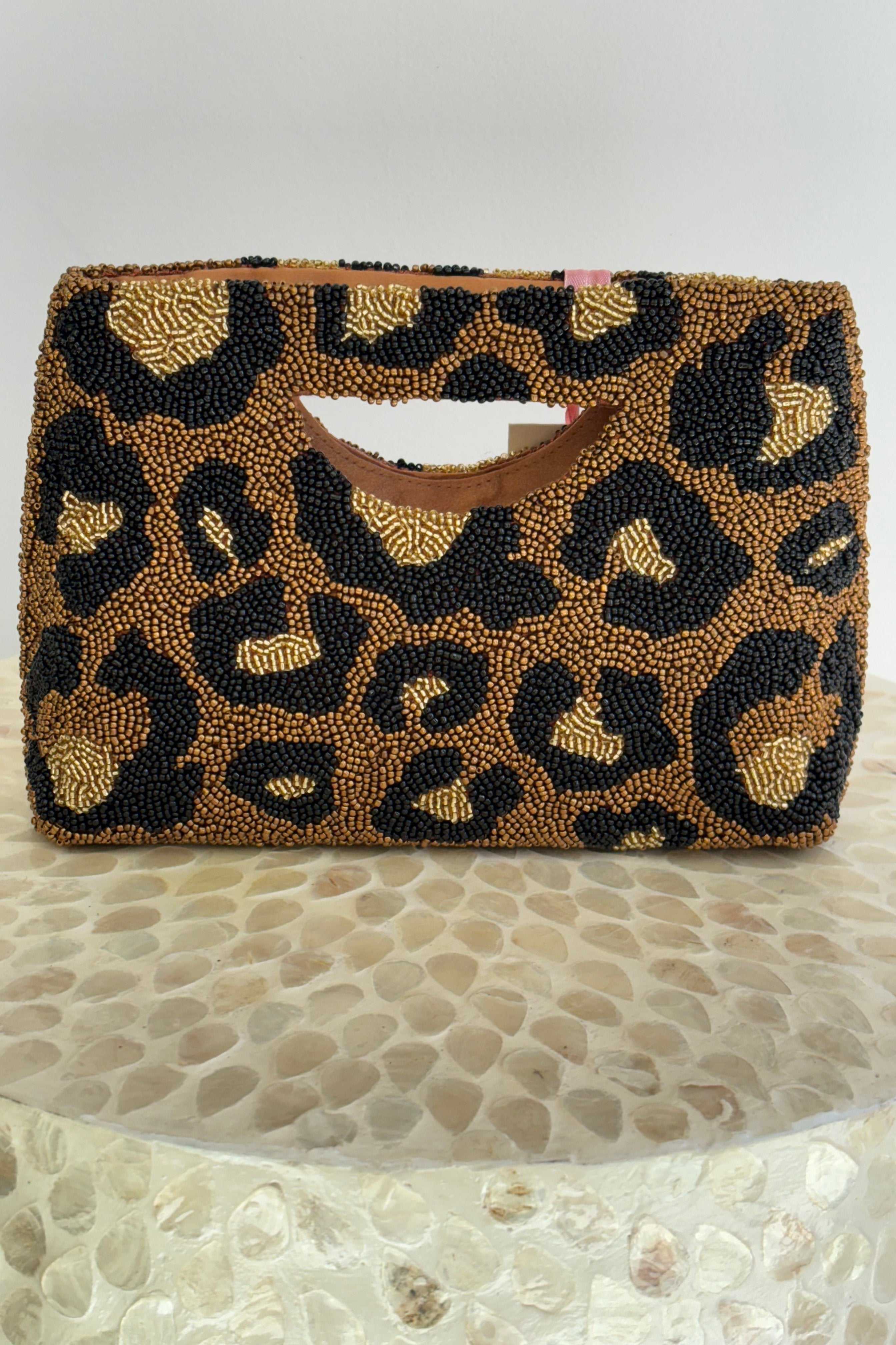 CHEETAH CLUTCH Envy by Melissa Gorga