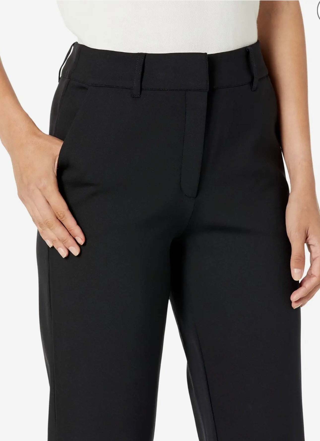 NEOPRENE BLACK 7/8 TROUSER