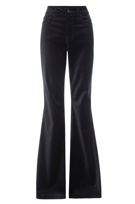 GOOD AMERICAN VELVET FLARE PANT