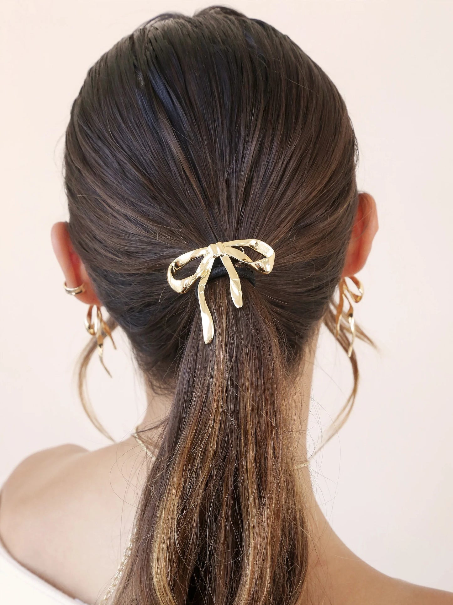 BOW ORGANICA HAIR TIE