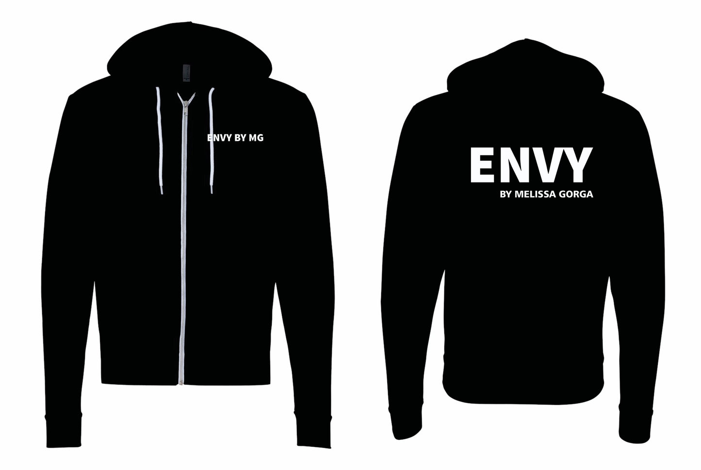 BLACK ENVY ZIP UP