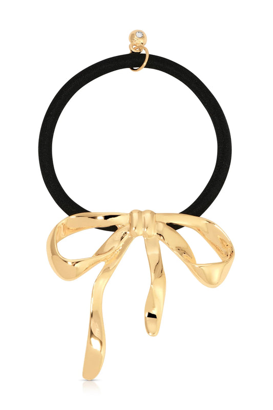 BOW ORGANICA HAIR TIE