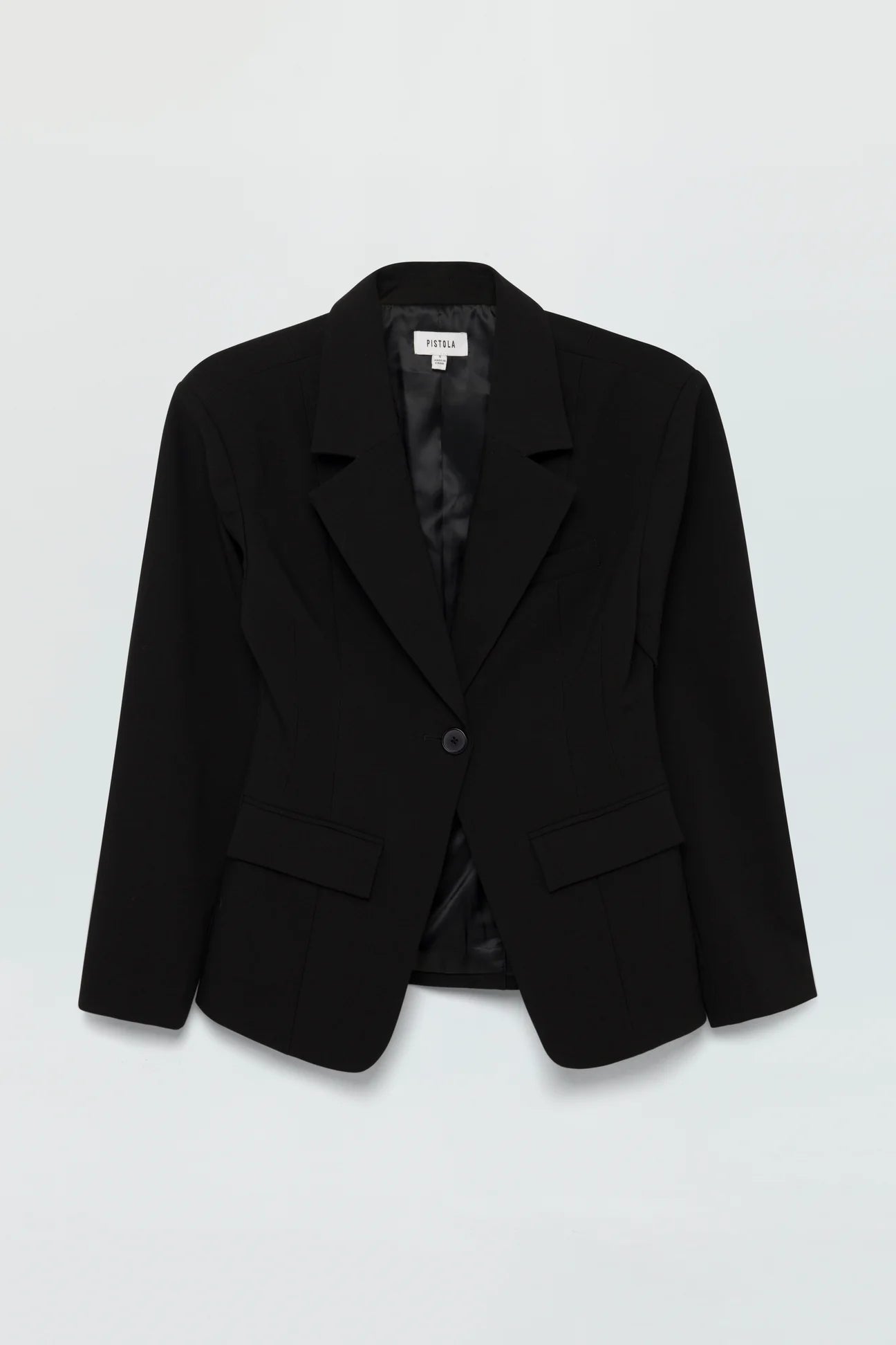 STASSI CINCHED WAIST BLAZER