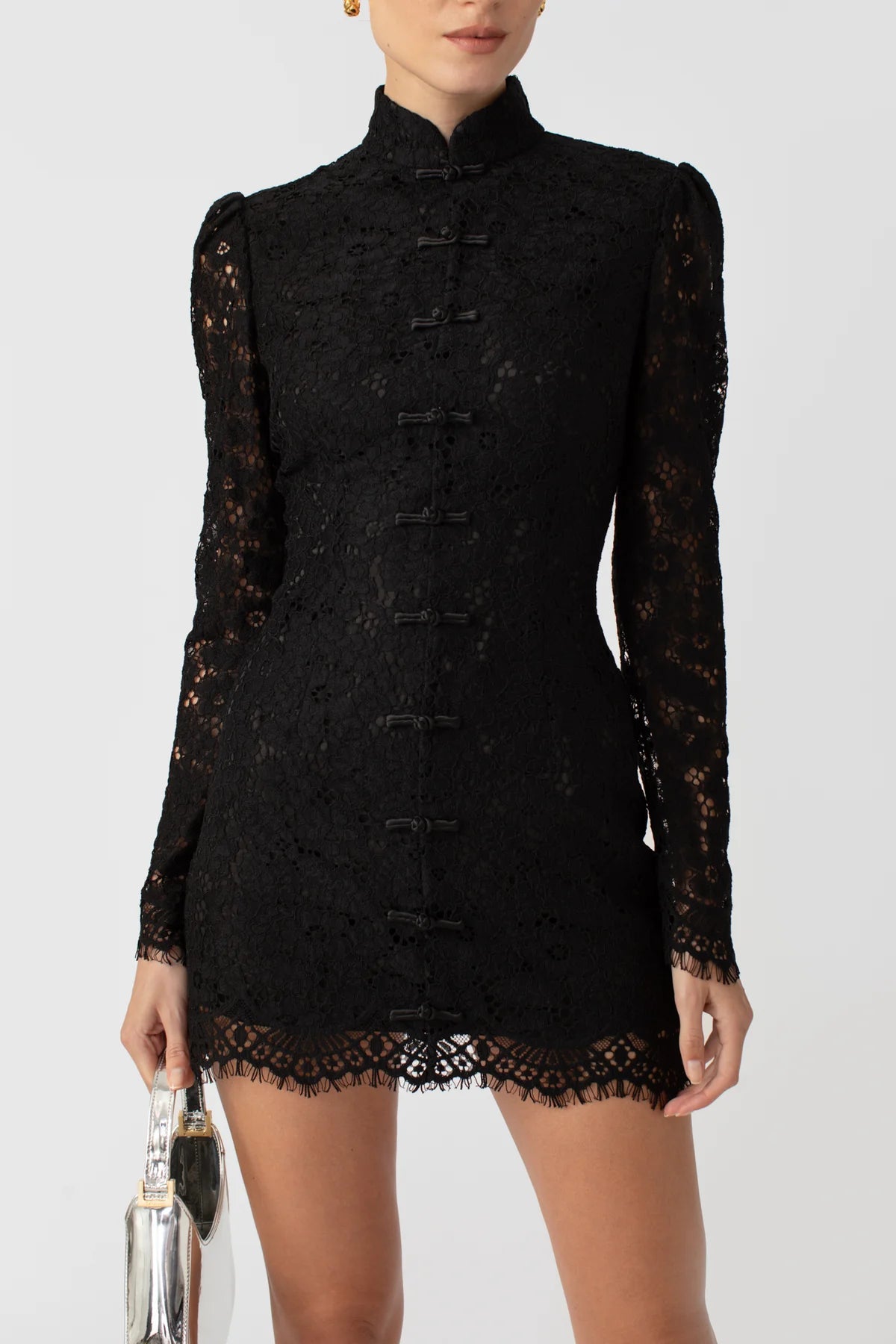 RAINE LACE MINI DRESS