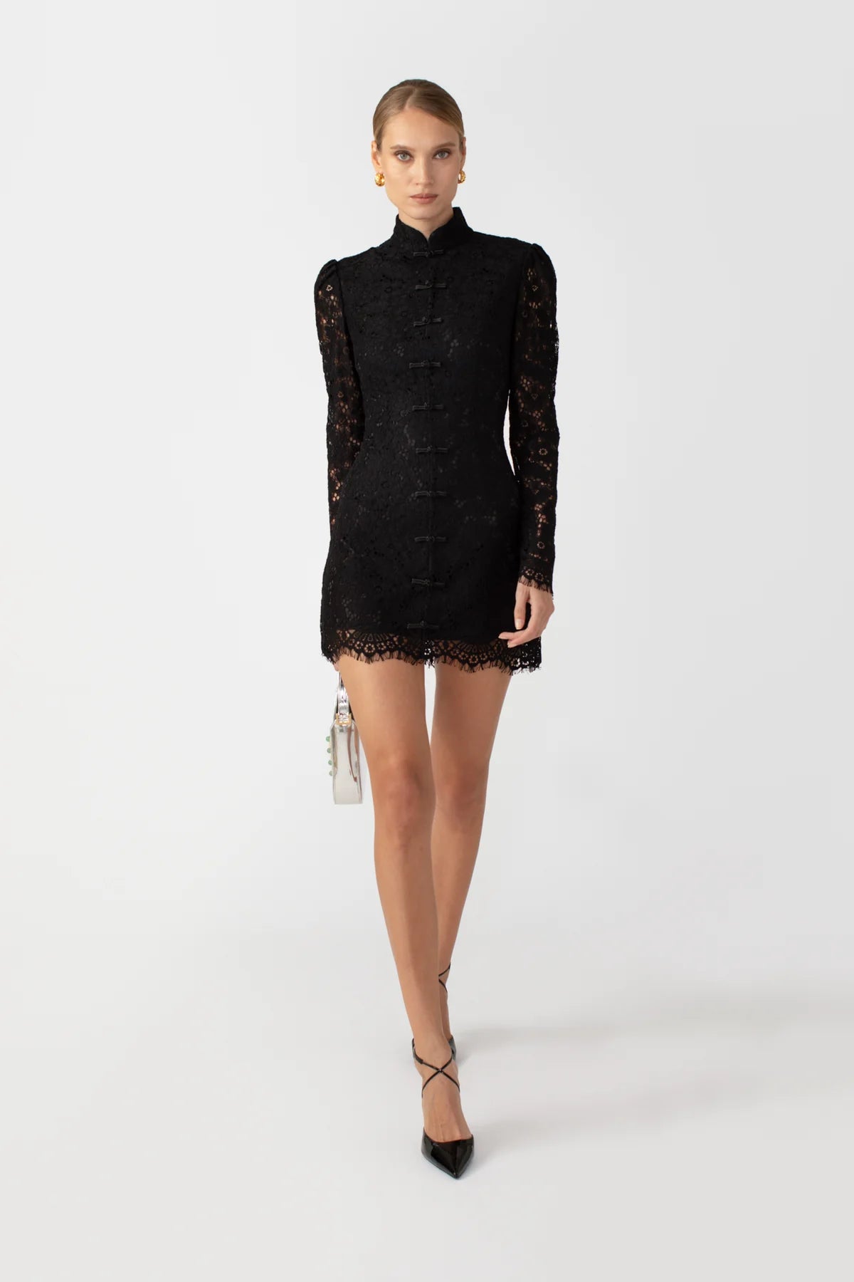 RAINE LACE MINI DRESS