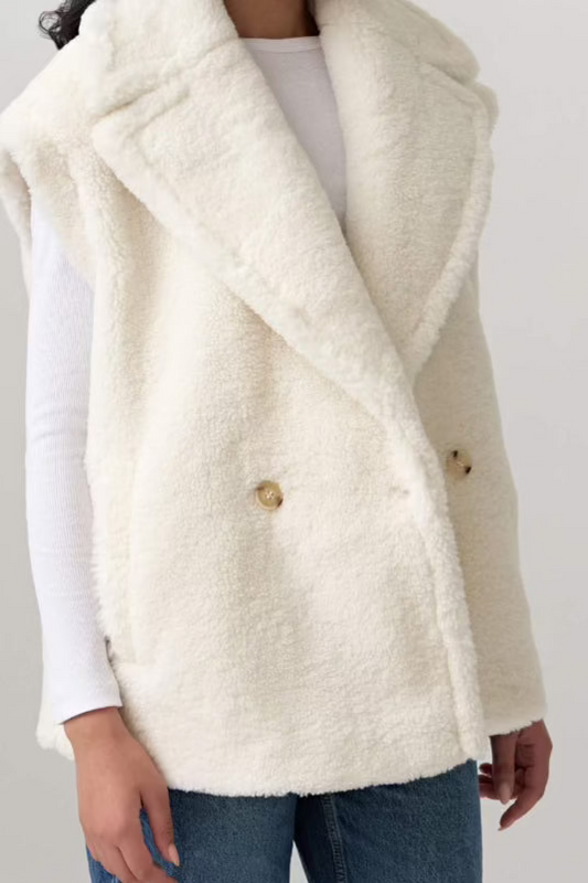 KERRY SHEARLING GILET