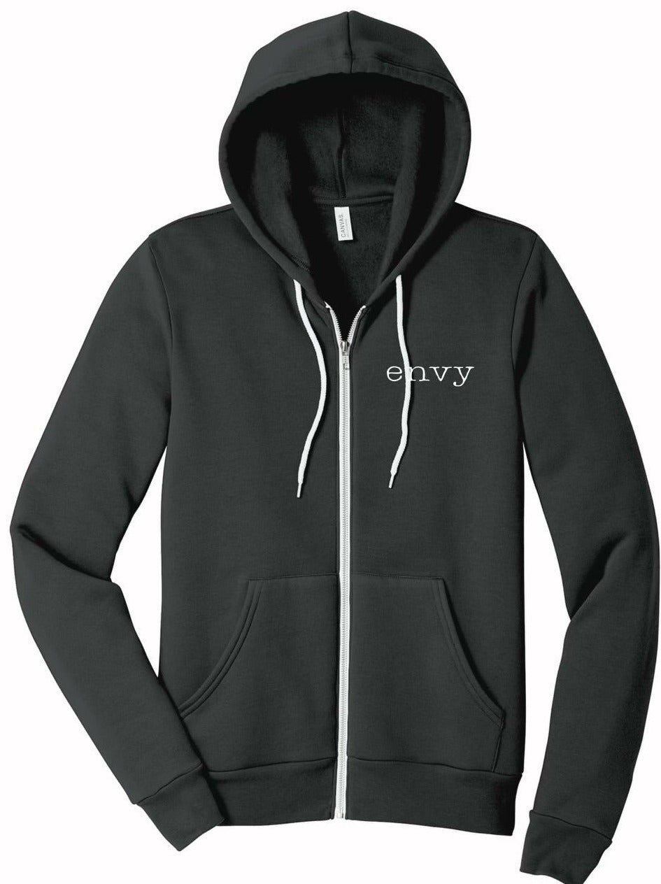 ENVY GREY ZIP UP