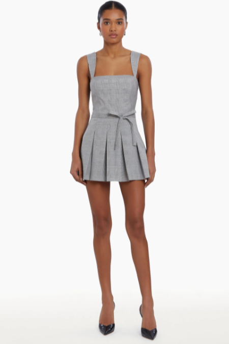 MERCY BELTED SKORT ROMPER