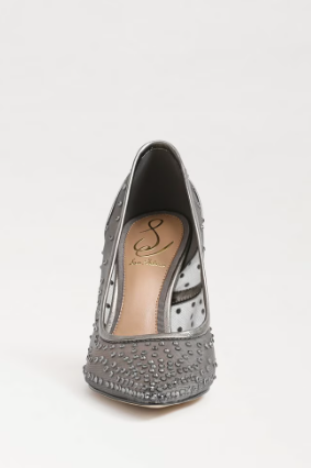 HAZEL METALLIC MESH PUMP