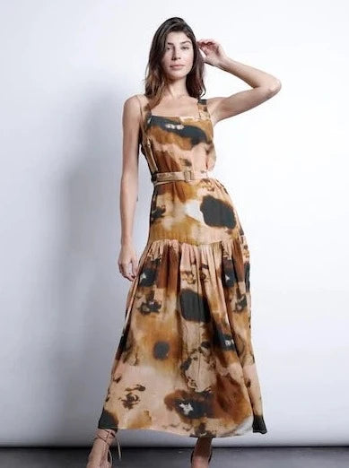 TOPAZ PRINT MAXI DRESS